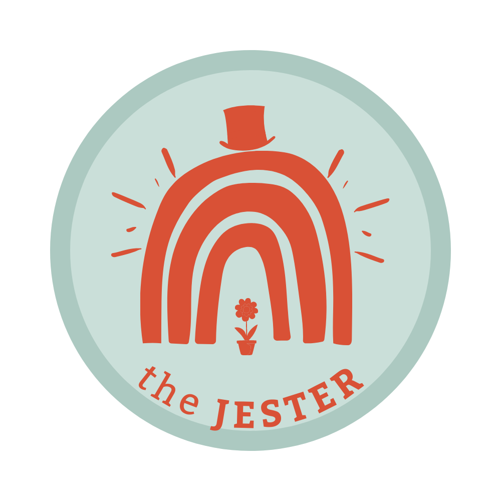 A Badge for The Jester Brand Archetype