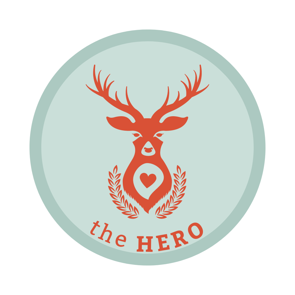A Badge for The Hero Brand Archetype