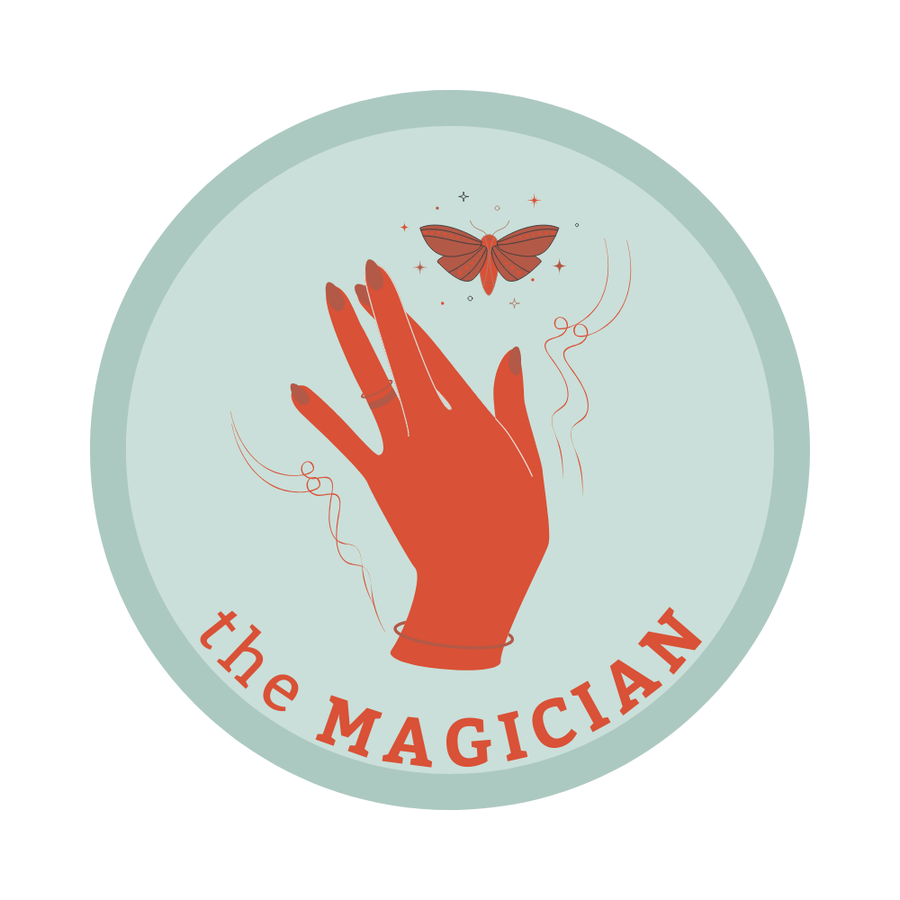 A Badge for The Magician Brand Archetype